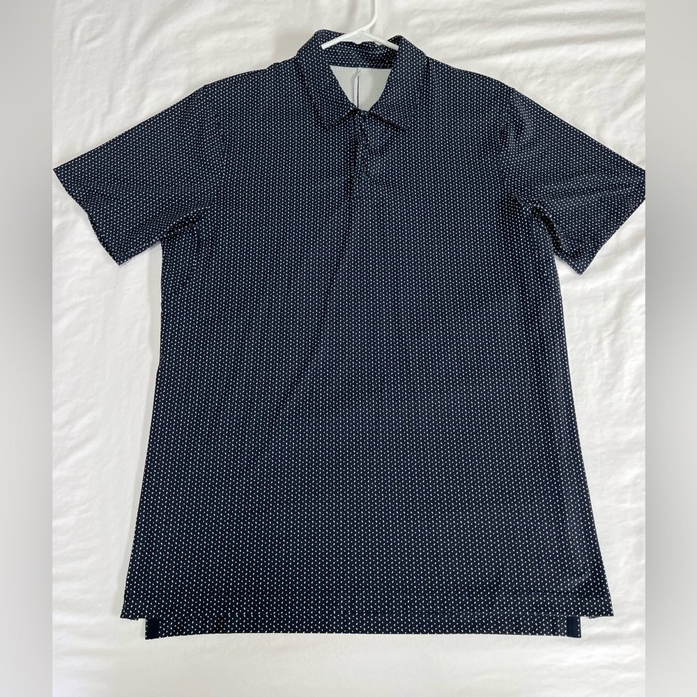 Lululemon Snap Front Performance Short Sleeve Polo